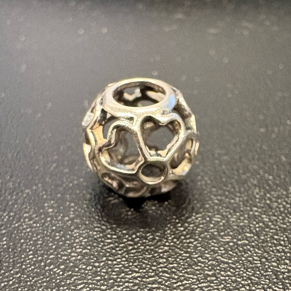 Pandora floral bracelet charm